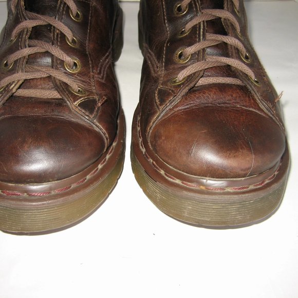 DR. MARTENS Air Wair Brown 8287 Leather Boots, 12 main image 8